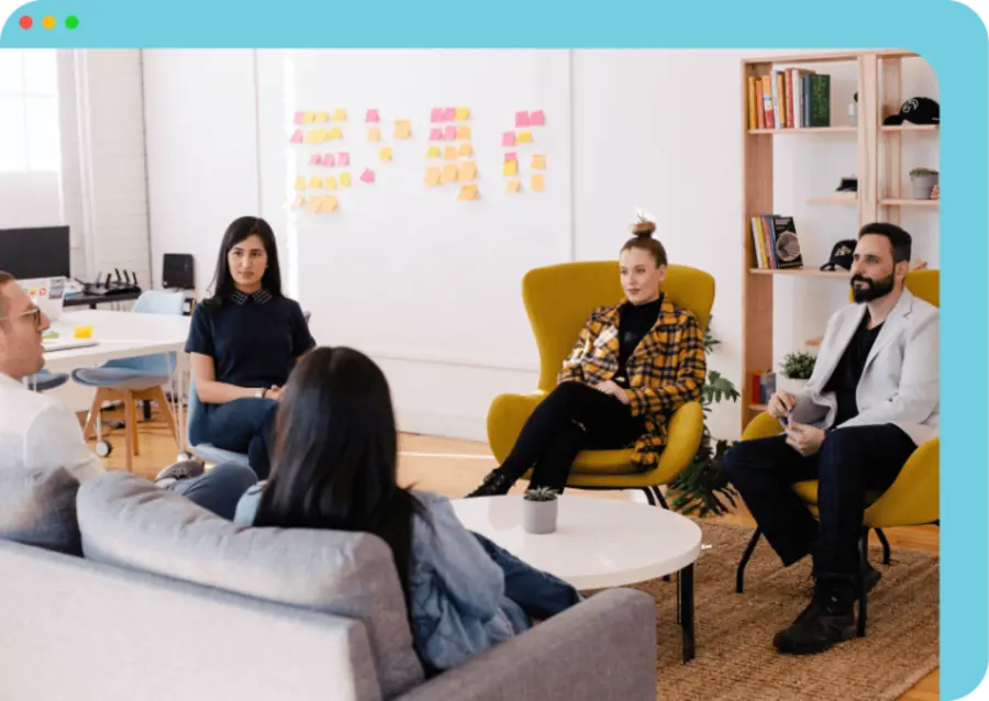 Team-Meeting bei einem FusionTrade Partnerunternehmen